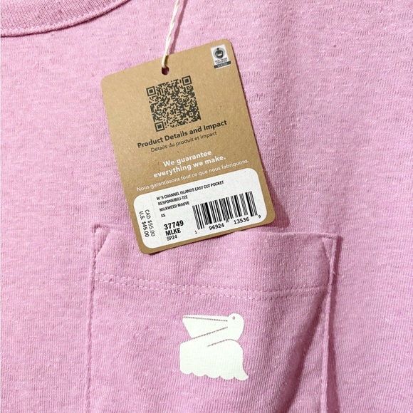 NWT Patagonia Women's Channel Islands Pocket T-Shirt. Size XS or M - Picture 3 of 8